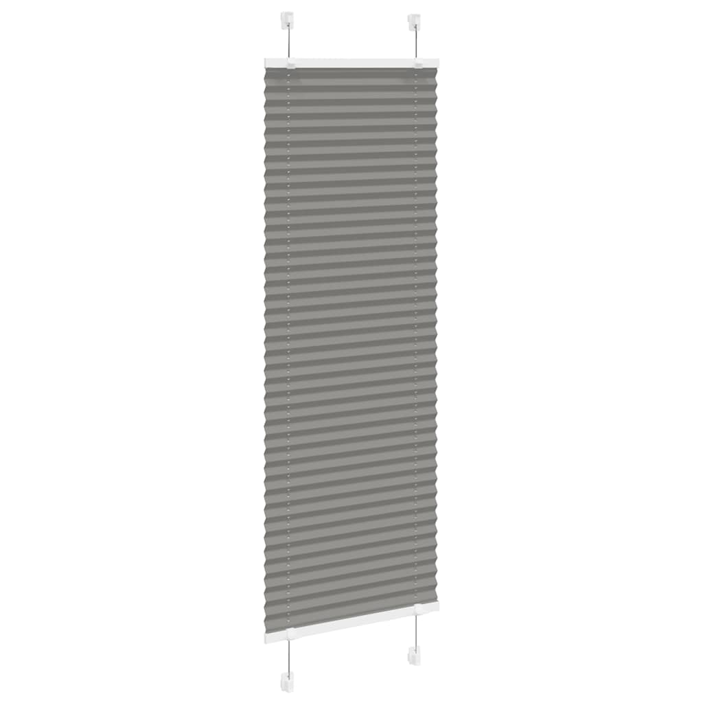 Vidaxl plisovaný válec slepý 50x100 cm Šířka prachu 49,4 cm antracitu