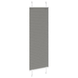 Vidaxl plisovaný válec slepý 50x100 cm Šířka prachu 49,4 cm antracitu