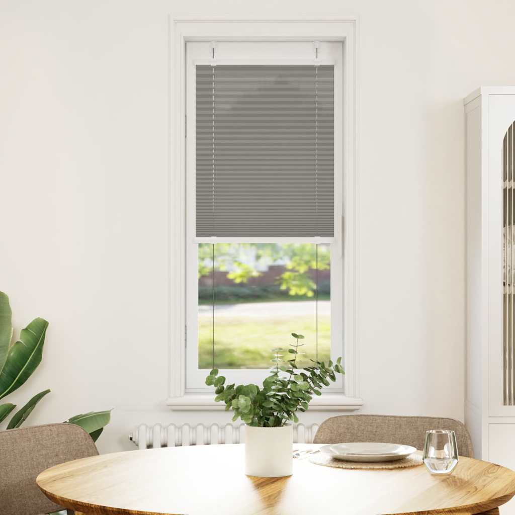 Vidaxl plisovaný válec slepý 50x100 cm Šířka prachu 49,4 cm antracitu