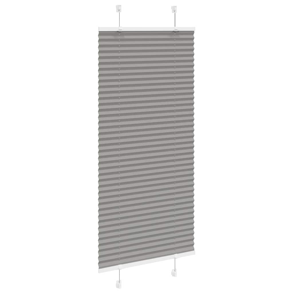 Vidaxl plisovaný válec slepý 60x100 cm Šířka prachu 59,4 cm antracitu