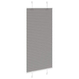 Vidaxl plisovaný válec slepý 60x100 cm Šířka prachu 59,4 cm antracitu