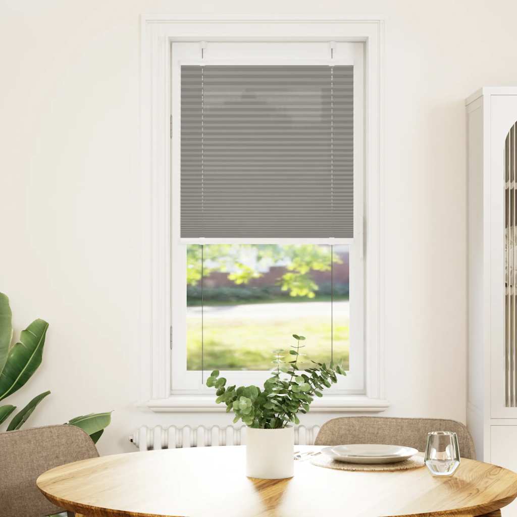 Vidaxl plisovaný válec slepý 60x100 cm Šířka prachu 59,4 cm antracitu