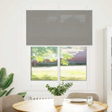 Vidaxl pleated roller blind 110x100 cm dust width 109.4 cm anthracite