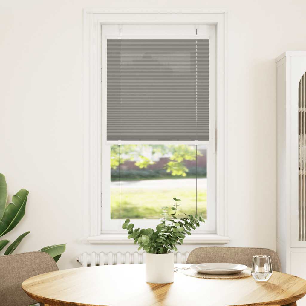 Vidaxl plisovaný válec slepý 60x150 cm Šířka prachu 59,4 cm antracitu