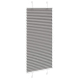 Vidaxl plisovaný válec slepý 60x150 cm Šířka prachu 59,4 cm antracitu
