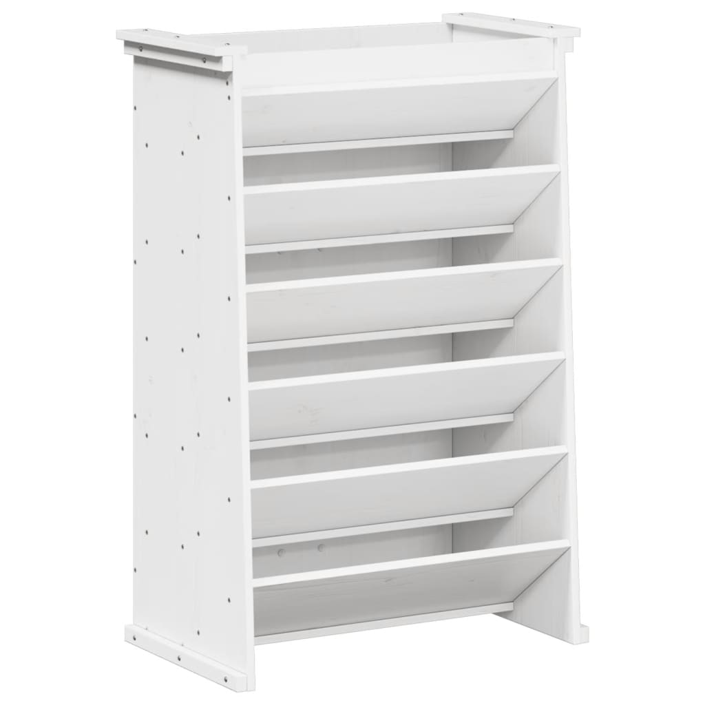 Vidaxl herb box 6-layer 69x40x101.5 cm solid pine white white