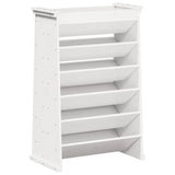 Vidaxl herb box 6-layer 69x40x101.5 cm solid pine white white