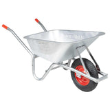 Vidaxl Wheelbarrow 90 L 150 kg in acciaio zincato e plastica