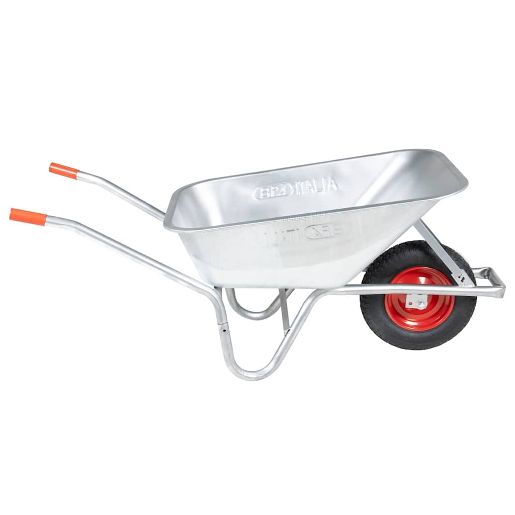 Vidaxl Wheelbarrow 90 L 150 kg in acciaio zincato e plastica