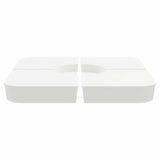 Vidaxl 4-piece set of parasol feet for cross foot Parasol 100 kg pp