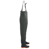 VidaXL Waadpak with boots size 38 dark green