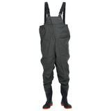VidaXL Waadpak with boots size 45 dark green