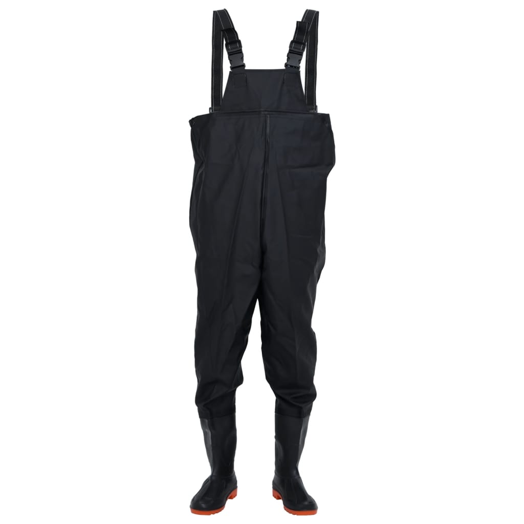 VidaXL Waadpak with boots size 44 black