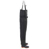 VidaXL Waadpak with boots and belt size 44 black