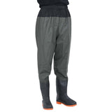 Vidaxl waadpak mat Stiwwelen Gréisst 45 donkel gréng