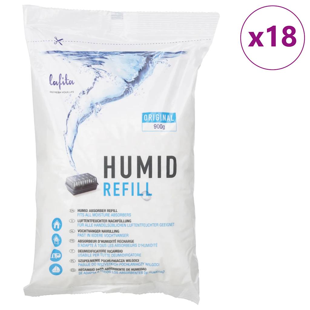 VidaXL refillings for dehumidifier 18 ST 900 g