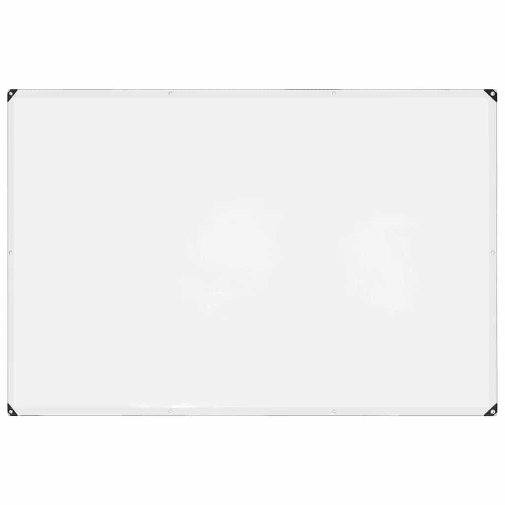 Vidaxl transparent tarpaulin with sail rings 2x3 m polyethylene