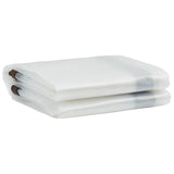 Vidaxl transparent tarpaulin with sail rings 3x3 m polyethylene