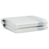 Vidaxl Tarpaulin trasparente con anelli a vela 4x8 m polietilene
