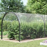 VIDAXL transparente Planen mit Segelringen 5x12 M PVC