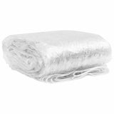 VIDAXL transparente Planen mit Segelringen 5x12 M PVC