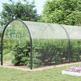 Vidaxl transparent tarpaulin with sail rings 6x12 m PVC