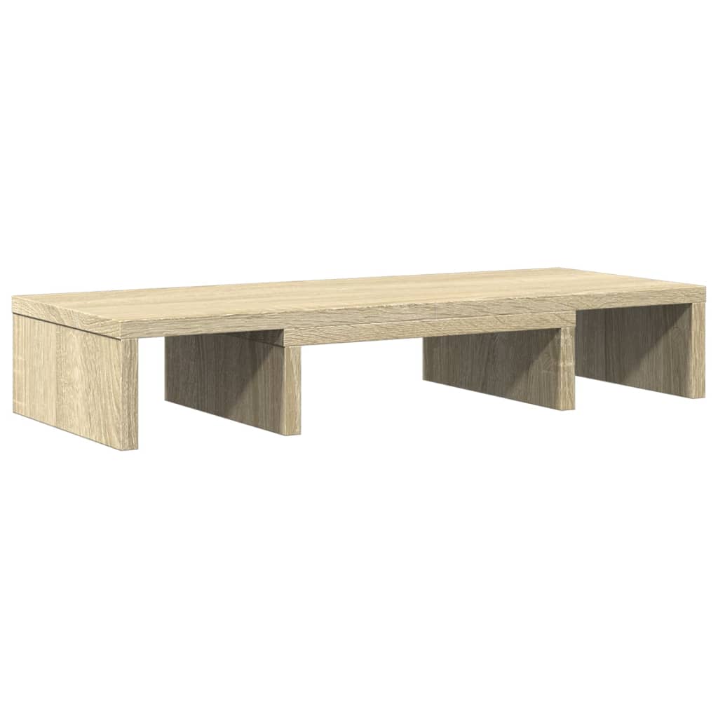 Vidaxl Monitor Standard Nastavitelný 60x24x10,5 cm dřevo Sonoma Oak