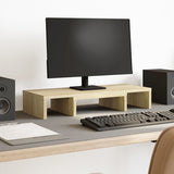 Vidaxl Monitor Standard Nastavitelný 60x24x10,5 cm dřevo Sonoma Oak