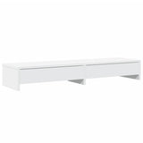 Vidaxl Monitor Stand con cassetti 100x27x15 cm in legno trasformato