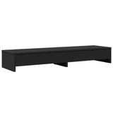 Vidaxl Monitor Stand con cassetti 100x27x15 cm in legno elaborato