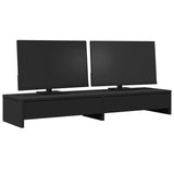 Vidaxl Monitor Stand con cassetti 100x27x15 cm in legno elaborato