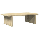 VidaXL Monitor stands 50x27x15 cm Processed wood Sonoma Oak colored