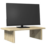 VidaXL Monitor stands 50x27x15 cm Processed wood Sonoma Oak colored