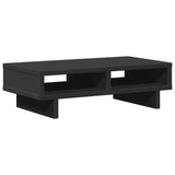 Vidaxl Monitor se encuentra 50x27x15 cm de madera procesada negra