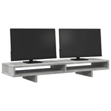 VidaXL monitor standard 100x27x15 cm processed wood concrete price
