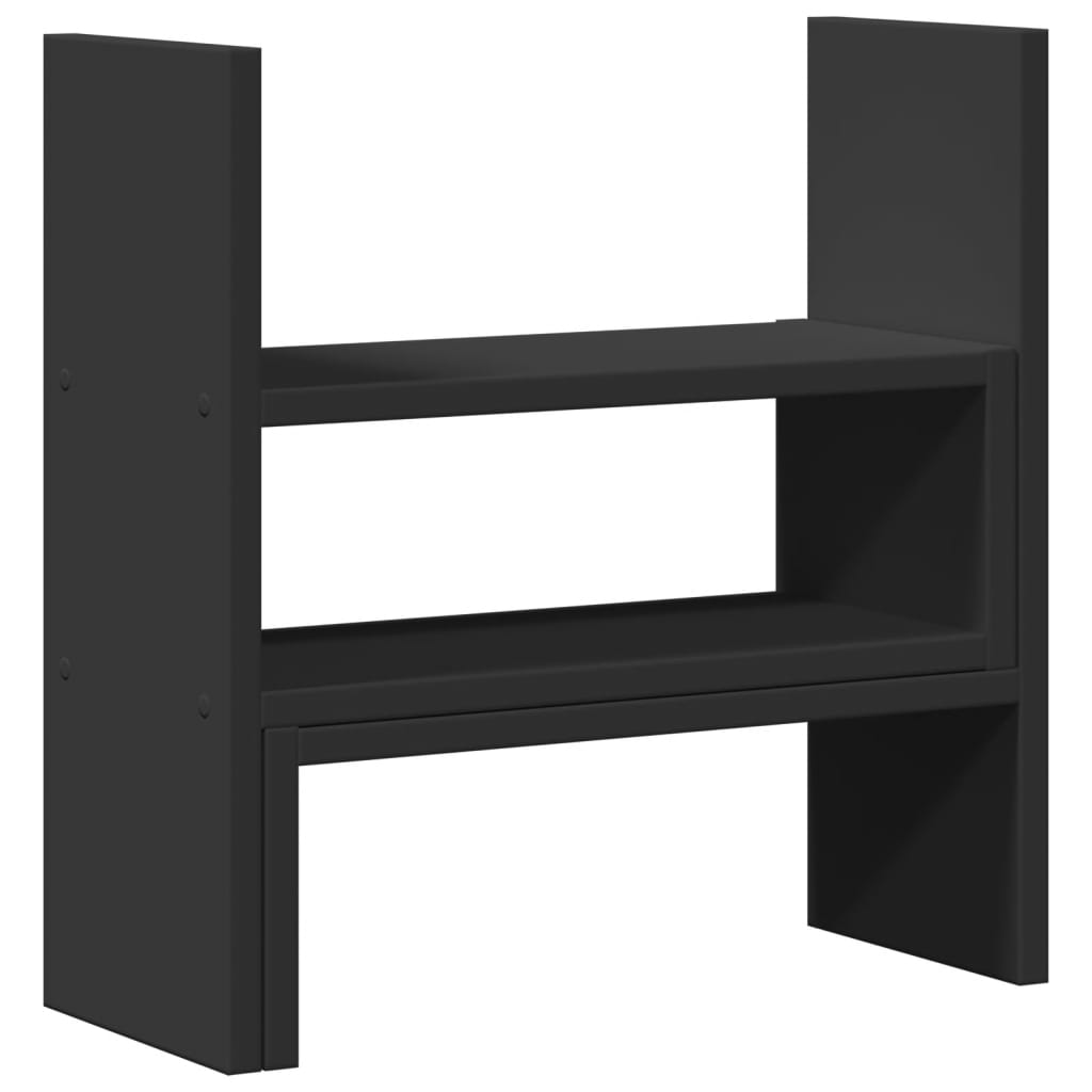 Vidaxl Bureau Organizer 40x17x41 cm forarbejdet træ sort