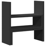 Vidaxl Bureau Organizer 40x17x41 cm forarbejdet træ sort