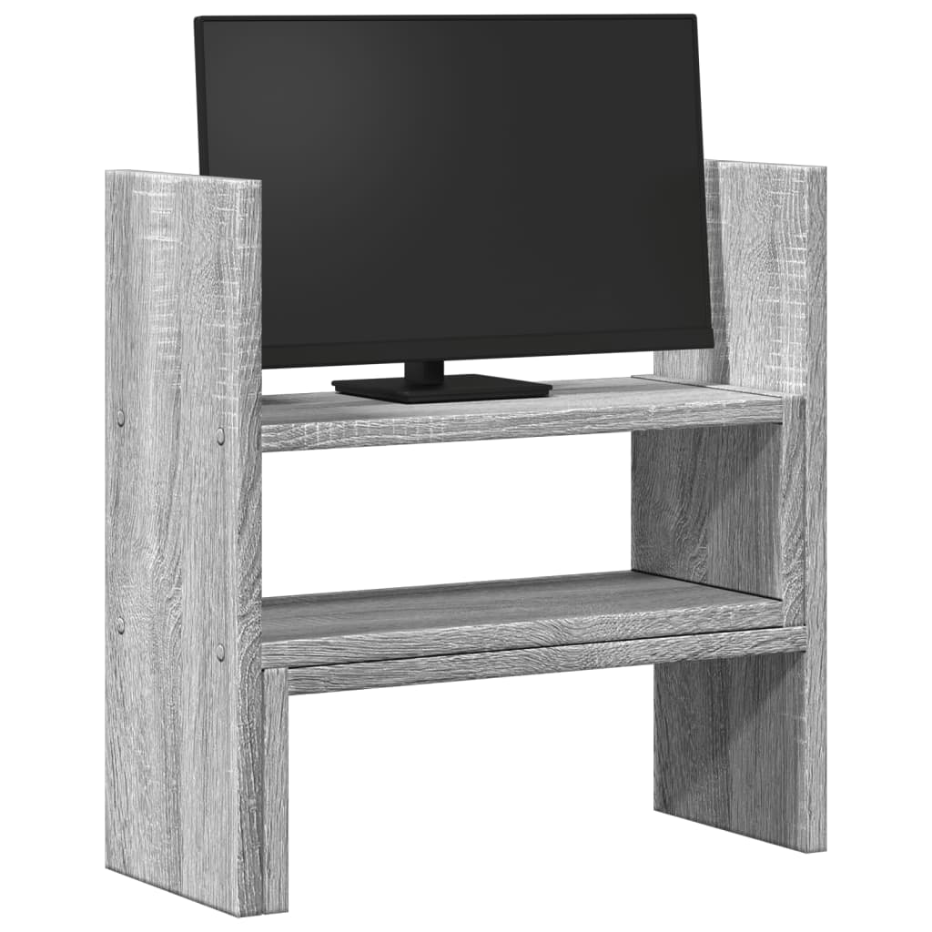 VidaXL Bureau Organizer 40x17x41 cm Processed Wood Gray Sonoma Oak