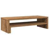 VidaXL monitor standard 54x22x15 cm processed wood artisan oak color