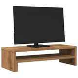 VidaXL monitor standard 54x22x15 cm processed wood artisan oak color