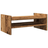 Vidaxl Monitor se encuentra 50x27x20 cm de madera procesada de madera vieja