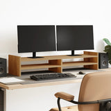 VidaXL Monitor standard 100x27x20 cm processed wood artisanal oak