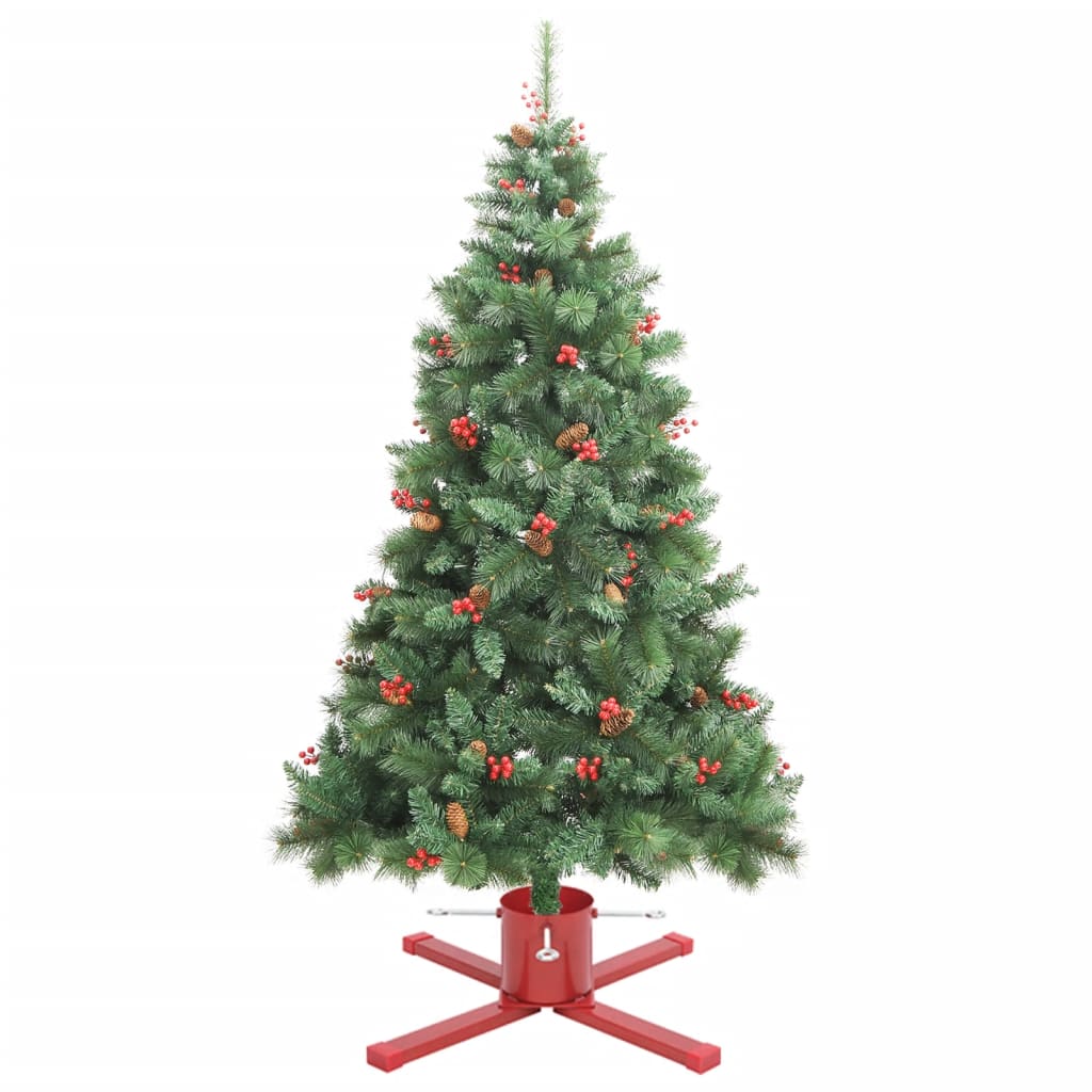 Vidaxl kerstboomstandaard 61x61x15,5 cm rood