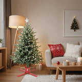 Vidaxl kerstboomstandaard 61x61x15,5 cm rood