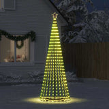 VidaXL LED Christmas tree 475 LEDs Warm white 247 cm