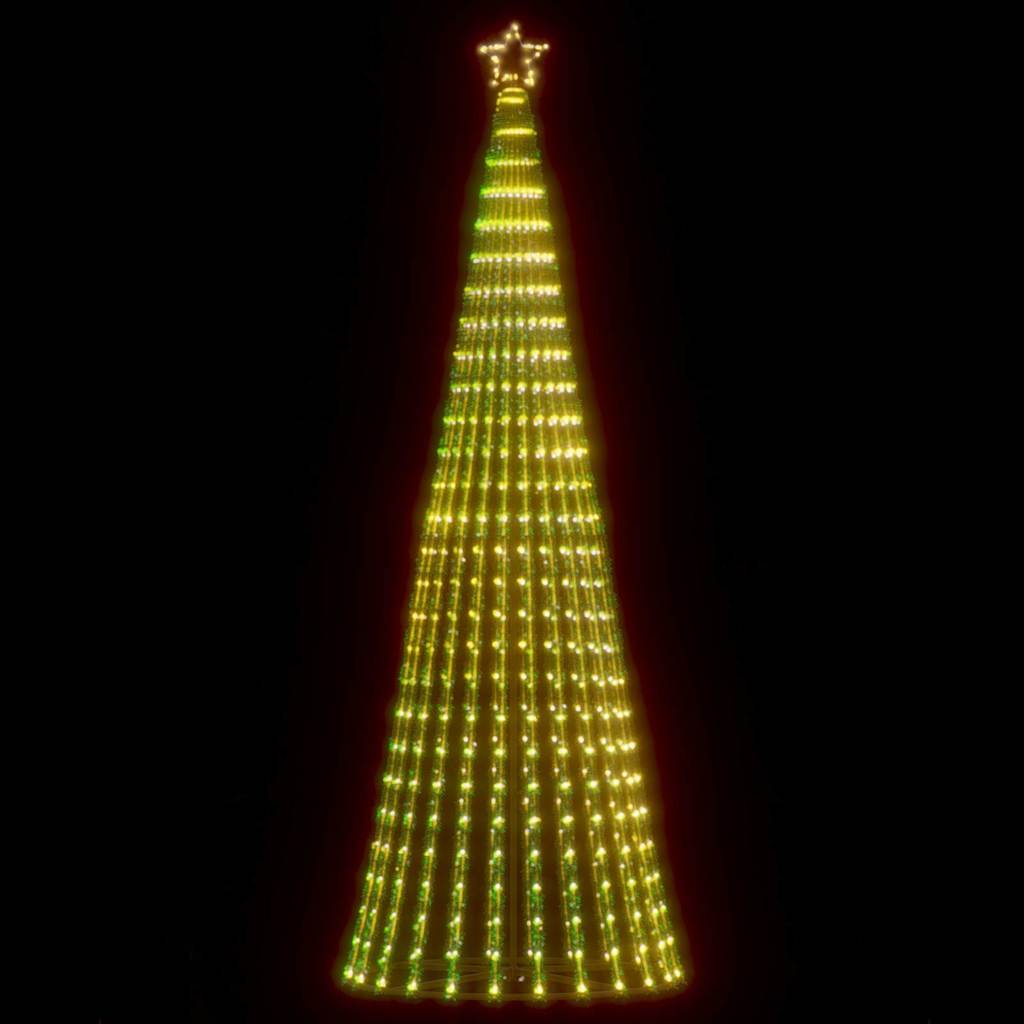 VidaXL LED Christmas tree 475 LEDs Warm white 247 cm