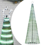 VIDAXL LED Weihnachtsbaum 475 LEDs kalt weiß 247 cm