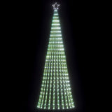 VIDAXL LED Weihnachtsbaum 475 LEDs kalt weiß 247 cm