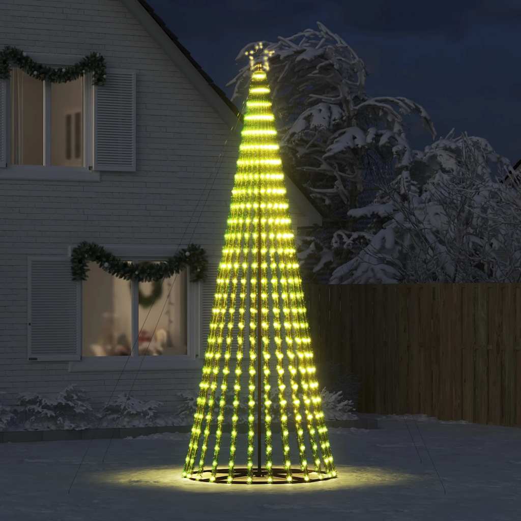 VIDAXL LED Weihnachtsbaum 1028 LEDs warmes Weiß 403 cm