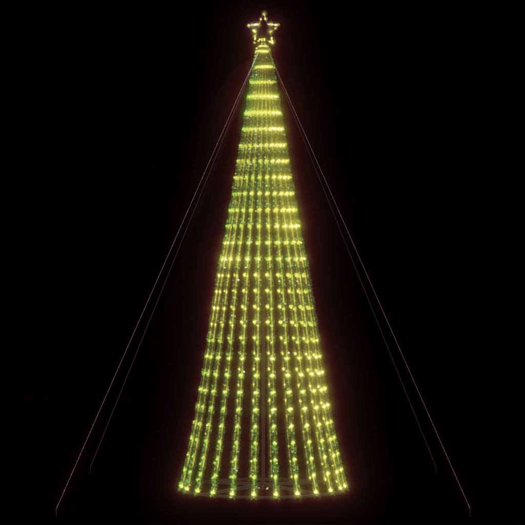 VIDAXL LED Weihnachtsbaum 1028 LEDs warmes Weiß 403 cm